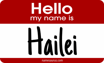 Hello my name is Hailei png download