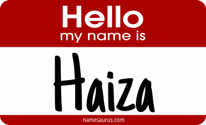 Hello my name is Haiza png download