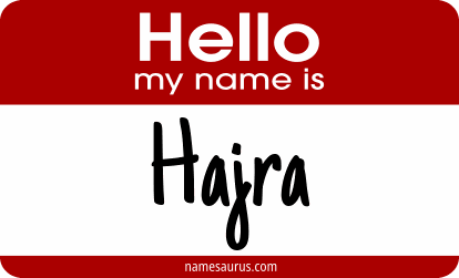 Hello my name is Hajra png download