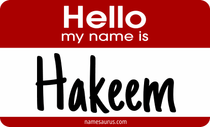 Hello my name is Hakeem png download