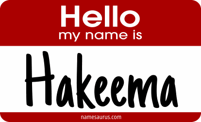 Hello my name is Hakeema png download