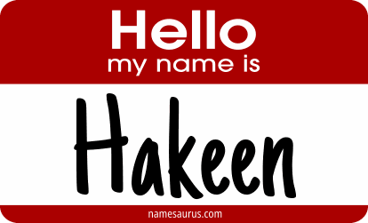 Hello my name is Hakeen png download