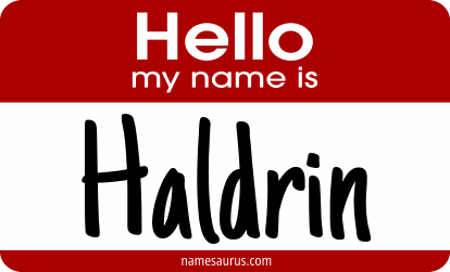 Hello my name is Haldrin png download