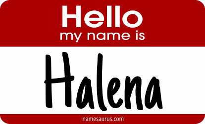 Hello my name is Halena png download