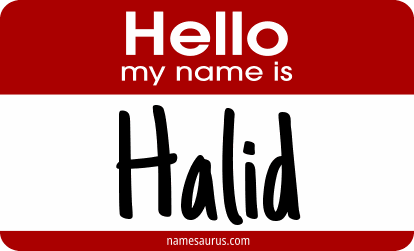 Hello my name is Halid png download