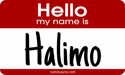 Hello my name is Halimo png download