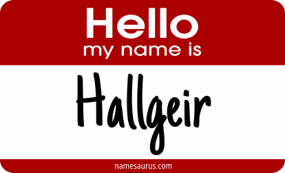 Hello my name is Hallgeir png download