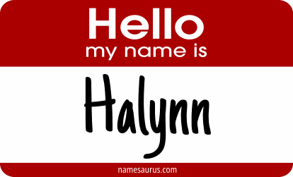 Hello my name is Halynn png download