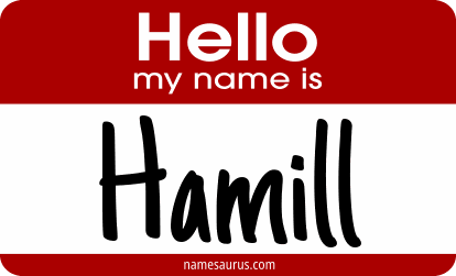 Hello my name is Hamill png download