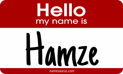Hello my name is Hamze png download