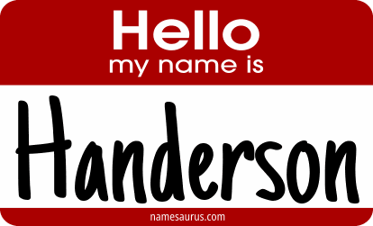 Hello my name is Handerson png download