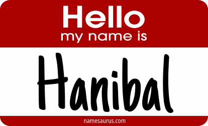 Hello my name is Hanibal png download