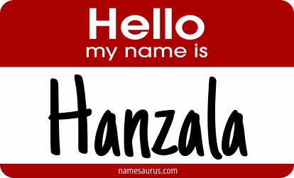 Hello my name is Hanzala png download