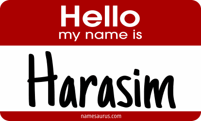 Hello my name is Harasim png download