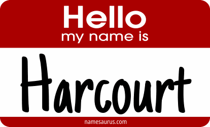 Hello my name is Harcourt png download