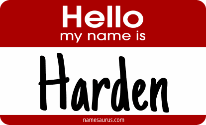 Hello my name is Harden png download