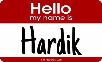 Hello my name is Hardik png download