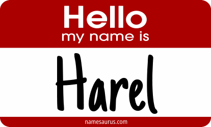 Hello my name is Harel png download