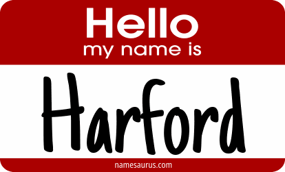 Hello my name is Harford png download