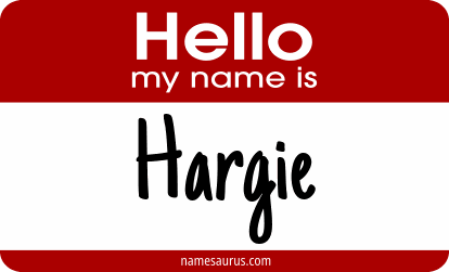 Hello my name is Hargie png download