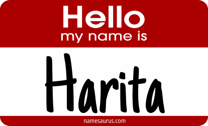 Hello my name is Harita png download
