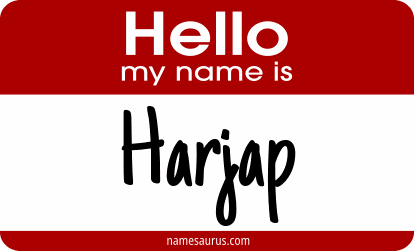 Hello my name is Harjap png download