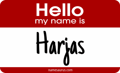 Hello my name is Harjas png download