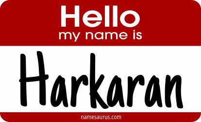 Hello my name is Harkaran png download