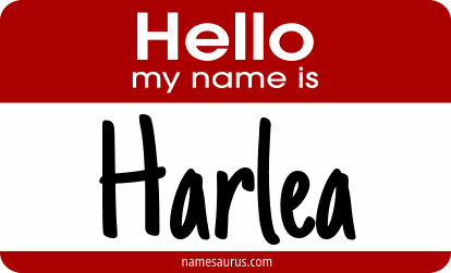 Hello my name is Harlea png download