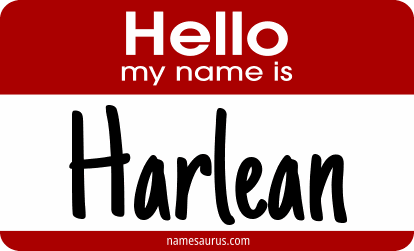 Hello my name is Harlean png download