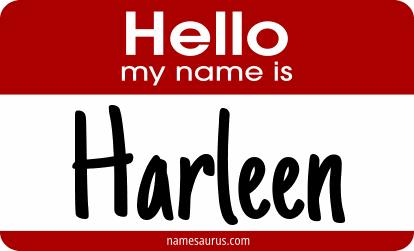 Hello my name is Harleen png download