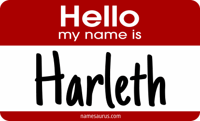 Hello my name is Harleth png download