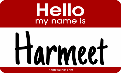 Hello my name is Harmeet png download