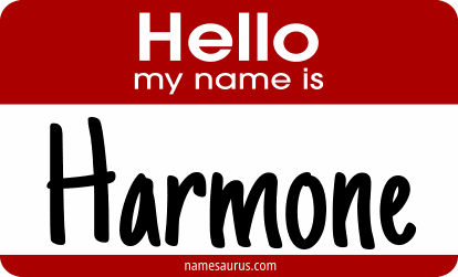 Hello my name is Harmone png download