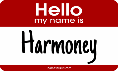 Hello my name is Harmoney png download