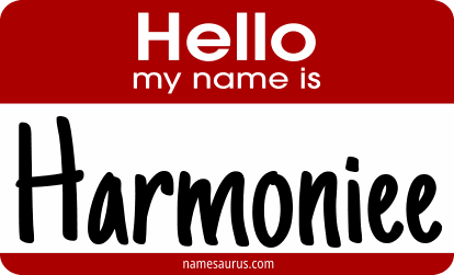 Hello my name is Harmoniee png download