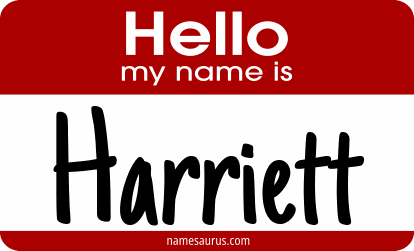 Hello my name is Harriett png download
