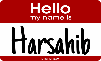 Hello my name is Harsahib png download