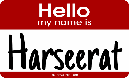 Hello my name is Harseerat png download