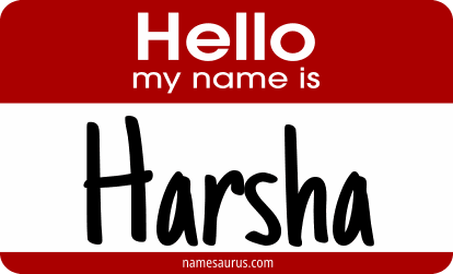 Hello my name is Harsha png download