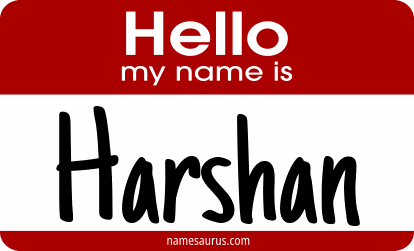 Hello my name is Harshan png download