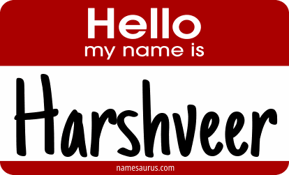 Hello my name is Harshveer png download