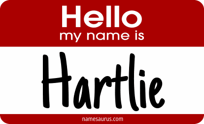 Hello my name is Hartlie png download