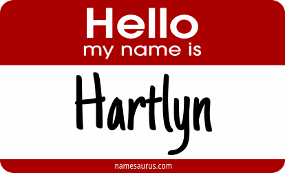 Hello my name is Hartlyn png download