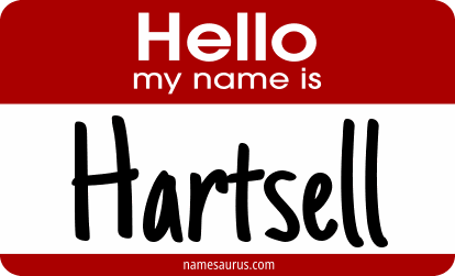 Hello my name is Hartsell png download