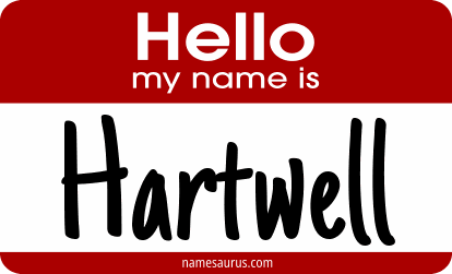 Hello my name is Hartwell png download