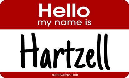 Hello my name is Hartzell png download