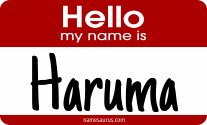 Hello my name is Haruma png download