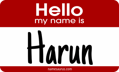 Hello my name is Harun png download