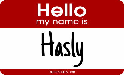Hello my name is Hasly png download